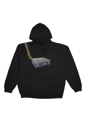 Travis Scott cord cutters hoodie - Black