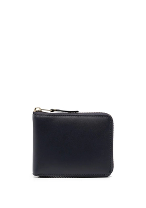 Comme Des Garçons Wallet zip-around leather wallet - Blue