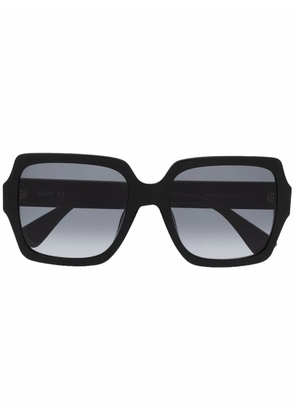Moschino Eyewear tinted oversize-frame sunglasses - Black