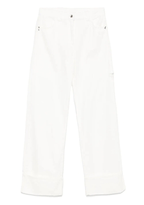 Patrizia Pepe low-rise jeans - White