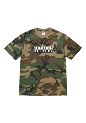 Supreme Split camouflage T-shirt - Green