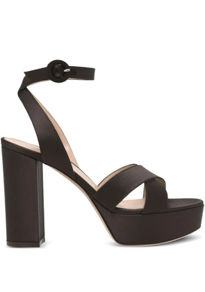 Gianvito Rossi 105mm Sabrina sandals - Brown