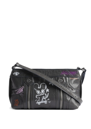 Zadig&Voltaire x Humberto Cruz Sunny Mood cross body bag - Grey