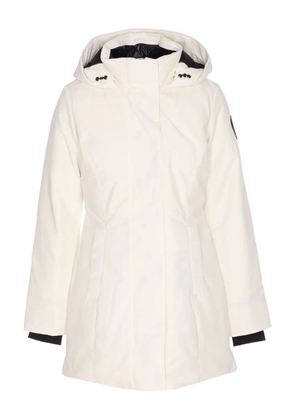 Canada Goose hooded patch-pocket parka - White