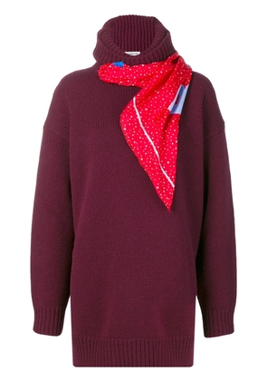 Balenciaga scarf sweater - Pink