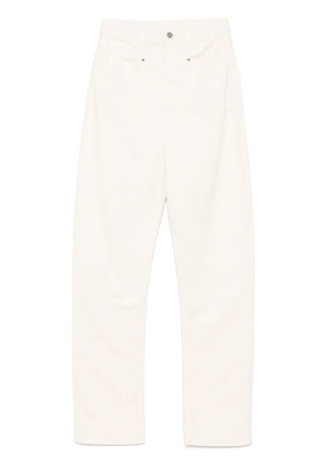 LEMAIRE drop-crotch jeans - White