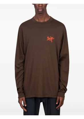 Arc'teryx Kragg Bird Tile cotton T-shirt - Brown