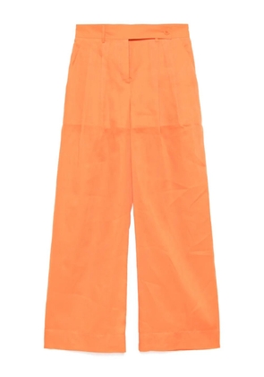 Alberta Ferretti cotton maxi skirt - Orange