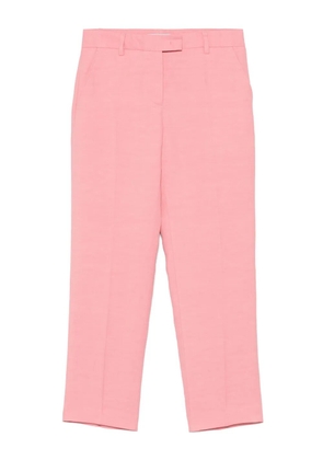Alberto Biani slub-textured trousers - Pink