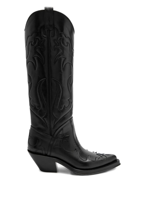 Gabriela Hearst 50mm Capitana cowboy boots - Black