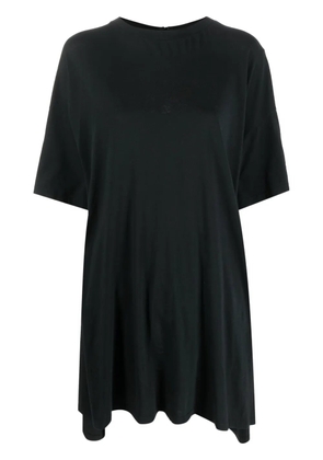 MM6 Maison Margiela numbers-print cotton playsuit - Black