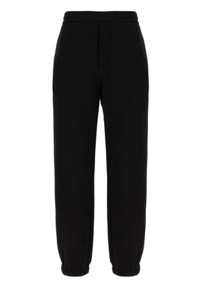 FENDI logo-embroidery track pants - Black