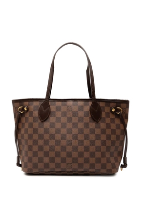 Louis Vuitton Pre-Owned 2012 Damier Ebene Neverfull PM tote bag - Brown