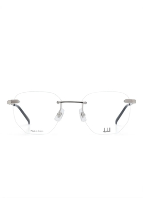 Dunhill thin-arms frameless glasses - Silver