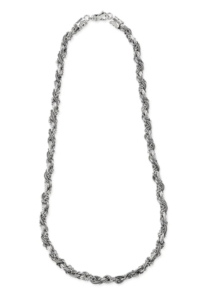 Emanuele Bicocchi round braid necklace - Silver