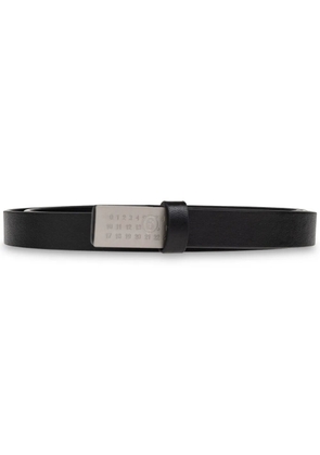 MM6 Maison Margiela numbers-motif belt - Black