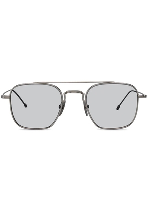 Thom Browne Eyewear pilot-frame tinted sunglasses - Grey
