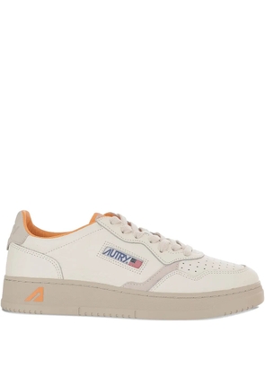 Autry Medalist perforated suede inserts trainers - Neutrals