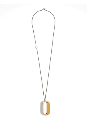 Jil Sander pendant necklace - Silver