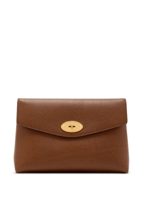 Mulberry large Darley cosmetic pouch - Brown
