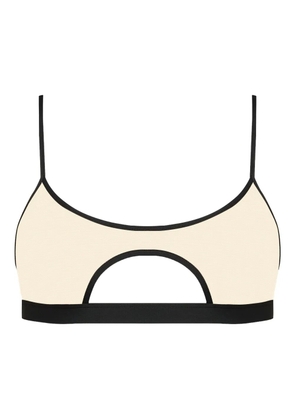 Maison Close Pure Tentation cut-out bra - Black