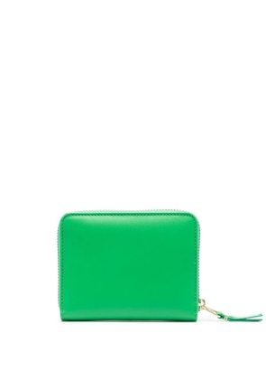 Comme Des Garçons Wallet leather zipped wallet - Green