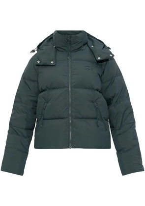 Lacoste hooded down jacket - Green