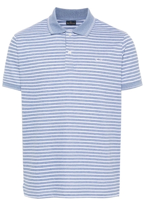 Paul & Shark logo-appliqué polo shirt - Blue