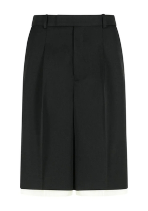 Róhe pleated front shorts - Black