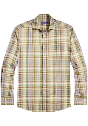 Ralph Lauren Purple Label cotton shirt - Brown
