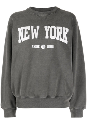 ANINE BING Ramona New York University sweatshirt - Grey