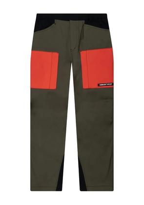 AMBUSH panelled cargo trousers - Green