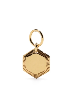Maria Black Kim hexagon charm - Gold