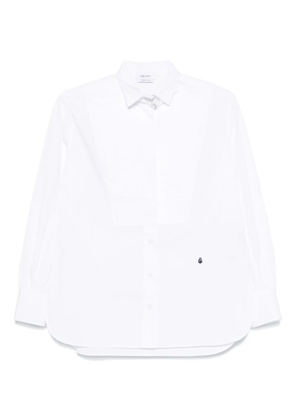 Alexander McQueen pleated panel shirt - White