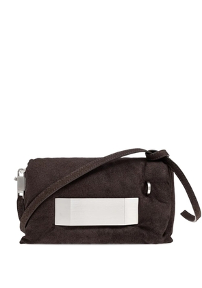 Rick Owens Griffin padded shoulder bag - Brown