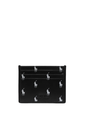 Polo Ralph Lauren Polo Pony leather cardholder - Black
