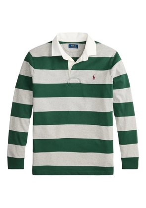 Polo Ralph Lauren striped-pattern long-sleeve polo shirt - Green
