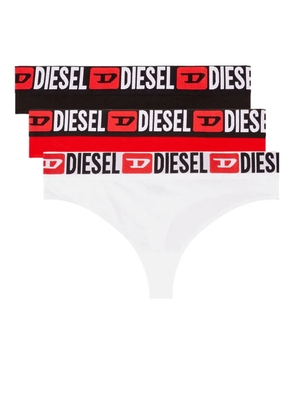 Diesel UFST-Stars thong (pack of three) - Red