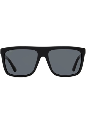 Gucci Eyewear oversized square-frame sunglasses - Black