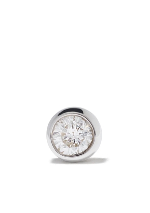 Maria Black 14kt white gold Mega Dot diamond stud - Silver