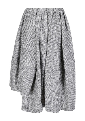 Comme Des Garçons Play draped skirt - Grey