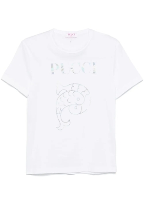 PUCCI logo-print T-shirt - White