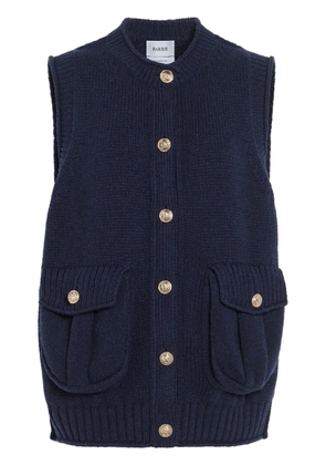 Barrie chunky-knit vest - Blue