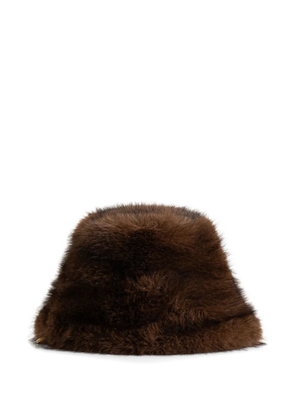 Manière De Voir Ilya bucket hat - Brown