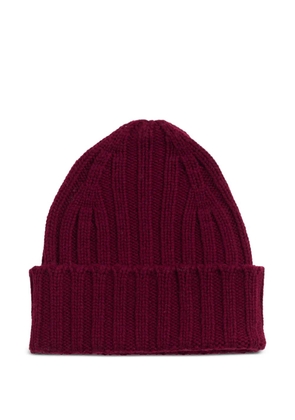 Chinti & Parker ribbed beanie - Red
