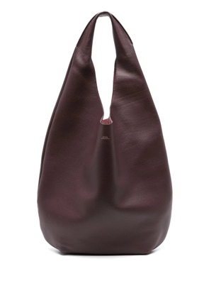 A.P.C. Le Neige tote bag - Red