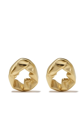Completedworks Scrunch earrings - GOLD VERMEIL