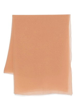 Alberta Ferretti silk scarf - Neutrals