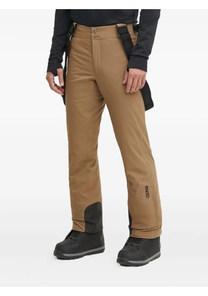 Colmar suspenders panelled ski pants - Brown