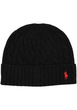 Ralph Lauren Collection Polo Pony beanie - Black